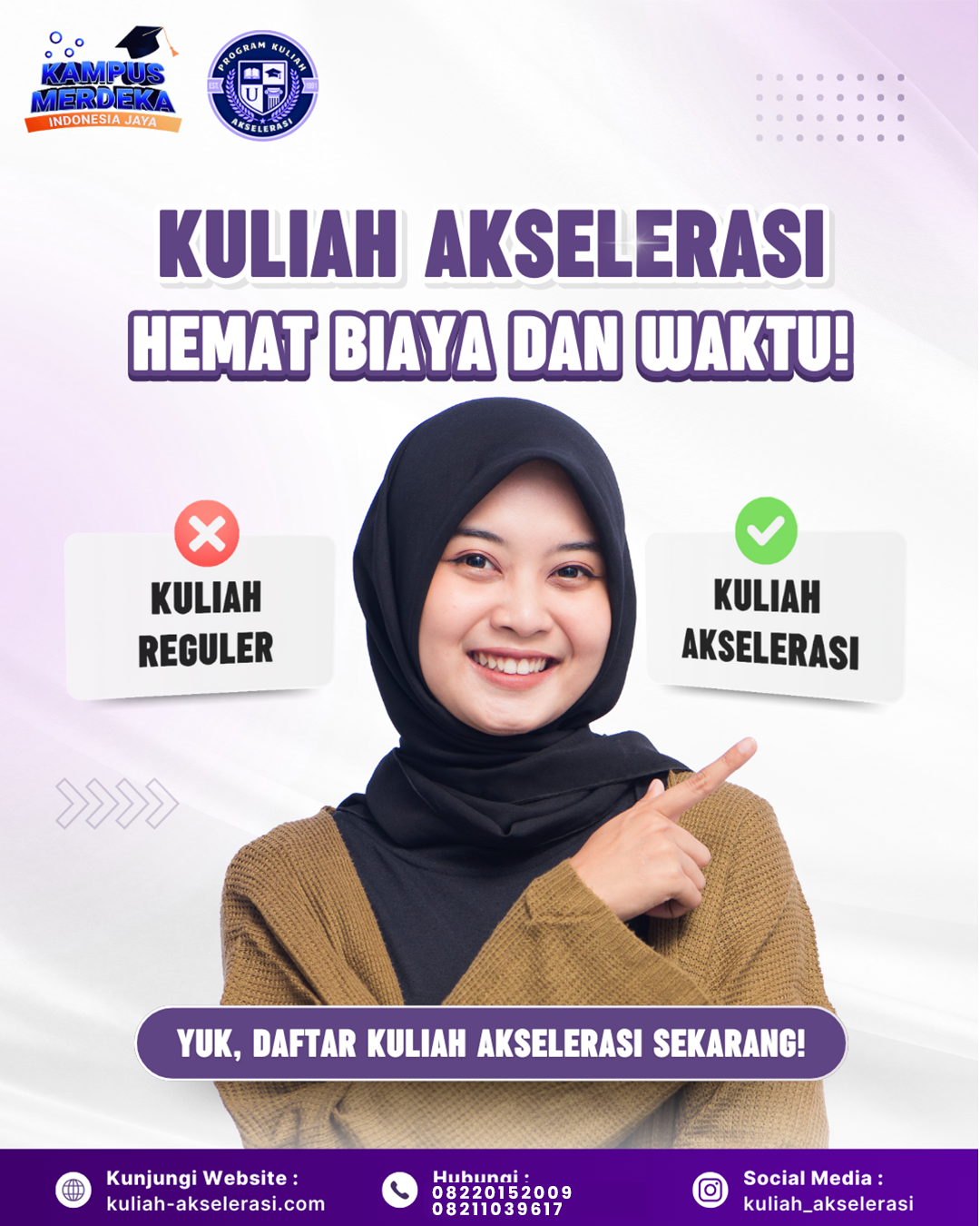 KULIAH FAST TRACK KULIAH AKSELERASI KULIAH PERCEPATAN KULIAH CEPAT KULIAH KILAT KULIAH KELAS KARYAWAN KULIAH RPL